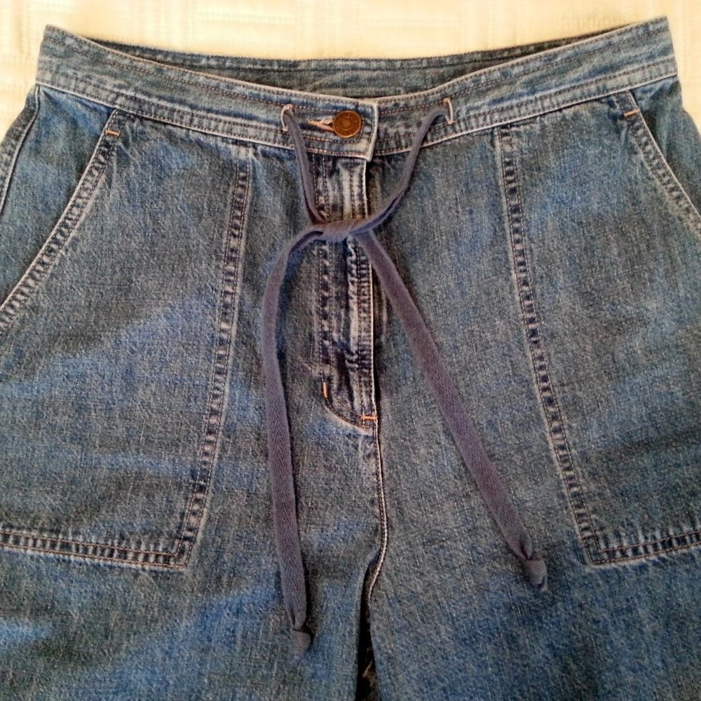 Jones Jeans Drawstring Capri Women's 8